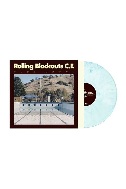 Hope Downs LP (Limited Edition Iced Blue with Download Card included) by Rolling Blackouts Coastal Fever